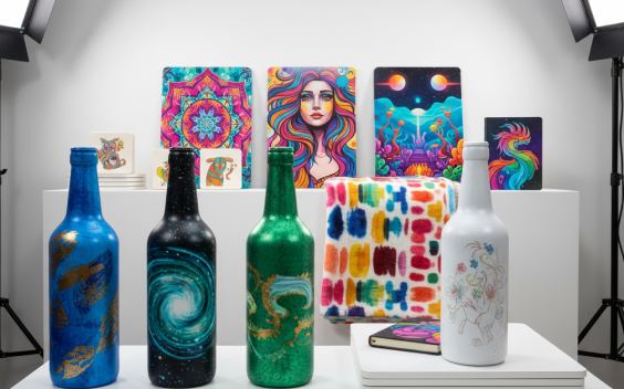 ganz verschiedene Artikel mit Sublimationsdruck